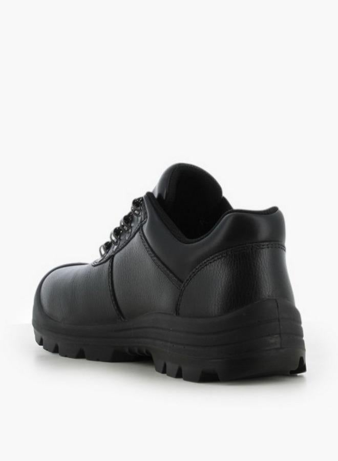 SJ Men Low Safety Leather Shoes - Image 3